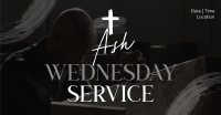 Ash Wednesday Volunteer Service Facebook ad Image Preview