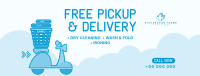 Laundry Pickup and Delivery Facebook Cover Image Preview