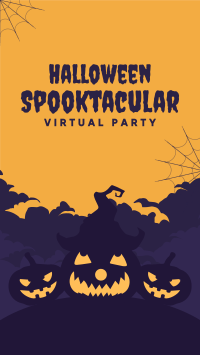 Spooktacular Party Instagram story Image Preview