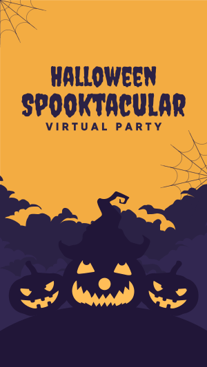 Spooktacular Party Instagram Story Image Preview