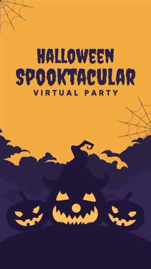 Spooktacular Party Instagram story