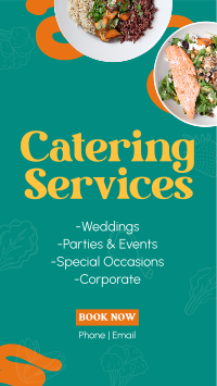Catering for Occasions Instagram reel Image Preview