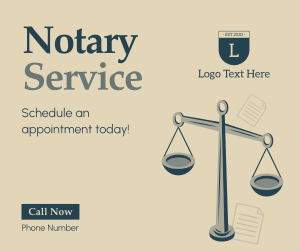 Professional Notary Services Facebook post Image Preview