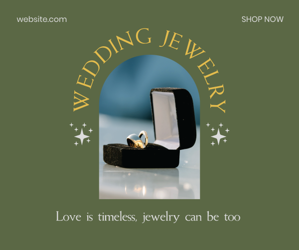 Wedding Jewelry Facebook Post Design Image Preview