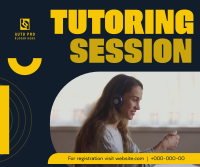 Tutoring Session Service Facebook Post Design