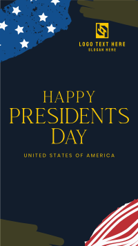 USA Presidents Day Facebook Story Design
