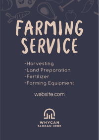 Farm Services Flyer Design