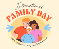 International Family Day Celebration Facebook Post Design