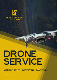 Flying Drone Flyer Design