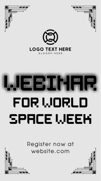 Space Week Webinars Instagram Reel Preview