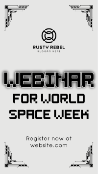 Space Week Webinars Instagram Reel Image Preview