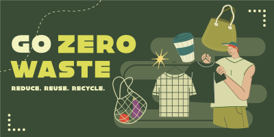 Practice Zero Waste Twitter Post Image Preview