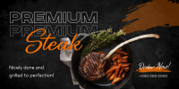 Premium Steak Order Twitter post Image Preview