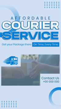 Affordable Courier Service Instagram story Image Preview