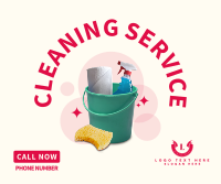House Cleaning Service Facebook Post Design