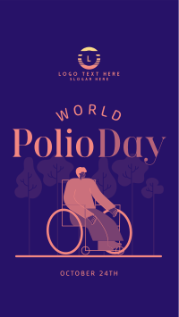 Road to A Polio Free World Whatsapp Story Preview