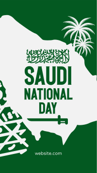 Saudi National Day YouTube short Image Preview