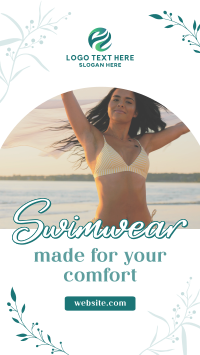 Comfy Swimwear Instagram Story Design