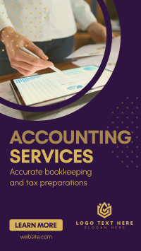 Accounting and Finance Service Instagram Story Design