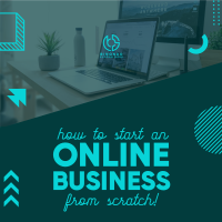 Start Online Business Linkedin Post Image Preview
