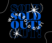 Just Sold Out Facebook Post Design