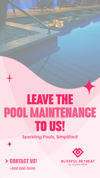 Pool Maintenance Service TikTok Video Image Preview