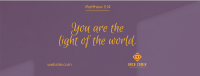 Bible Inspirational Verse Facebook cover Image Preview