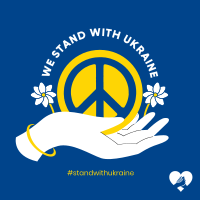 Ukraine Peace Hand Linkedin Post Image Preview