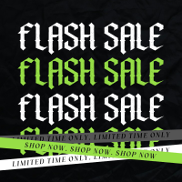 Gothic Flash Sale Instagram post Image Preview