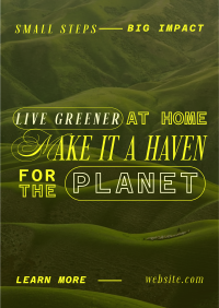 Earth Day Environment Flyer Design