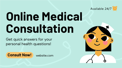 Online Medical Consultation Facebook event cover Image Preview