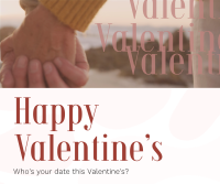 Vogue Valentine's Greeting Facebook Post Design