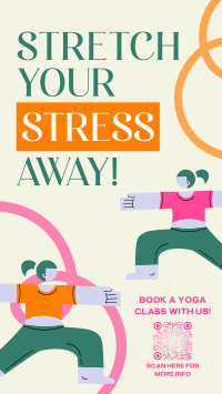 Stretch Your Stress Away YouTube Short Image Preview