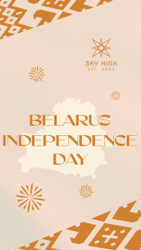 Belarus Independence Day YouTube Short Image Preview