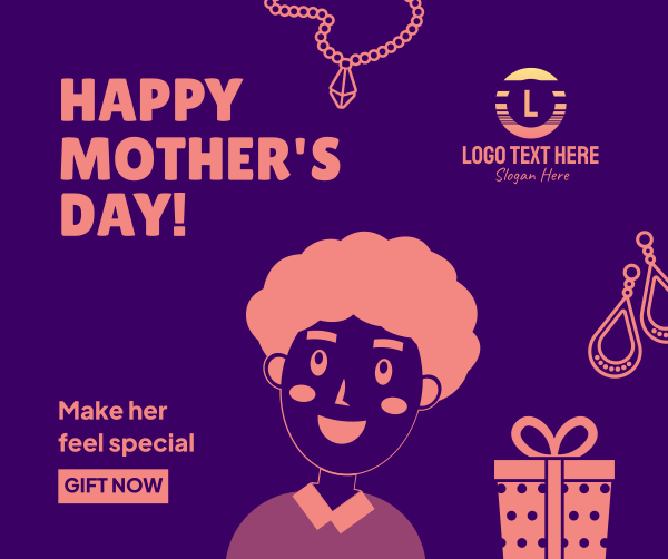 Mother's Day Presents Facebook Post Design