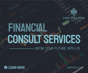 Simple Financial Services Facebook post Image Preview