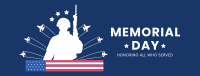 Honoring Veterans Facebook Cover Design