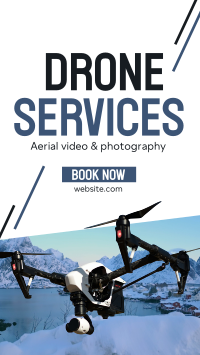 Professional Drone Service Facebook story Image Preview