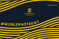 Flowy World Pasta Day Pinterest Cover Design