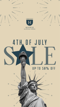 4th of July Sale Instagram reel Image Preview