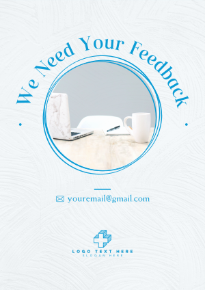 We Need Your Feedback Flyer Image Preview