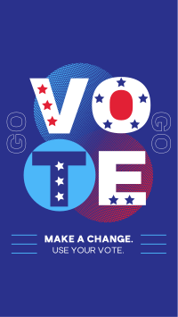 Vote for Change TikTok video Image Preview