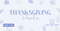Thanksgiving Autumn Leaves Facebook ad Image Preview