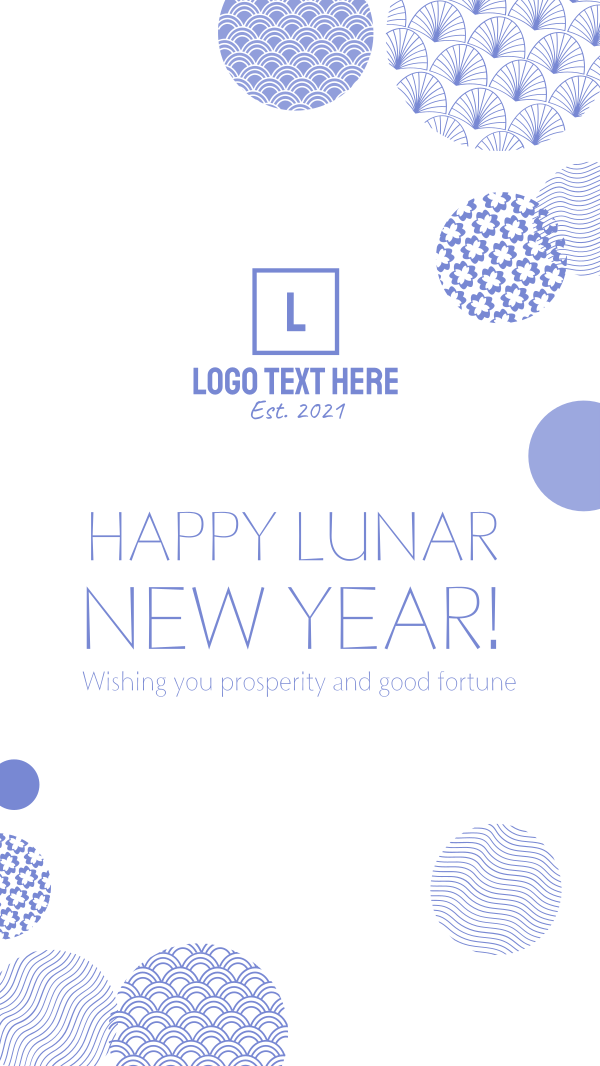 Lunar New Year Instagram Story Design