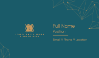 Futuristic Circuit Business Card Image Preview