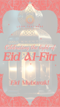 Eid Al Fitr Lantern YouTube short Image Preview