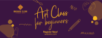 Doodle Class Facebook cover Image Preview