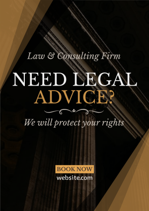 Legal Adviser Flyer Image Preview