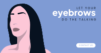 Expressive Eyebrows Facebook ad Image Preview