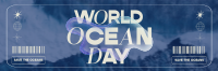 Y2K Ocean Day Twitter Header Image Preview